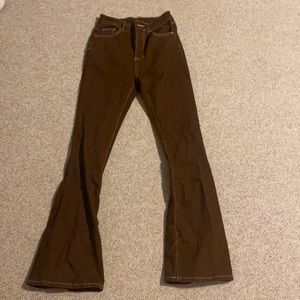 Brown jeans